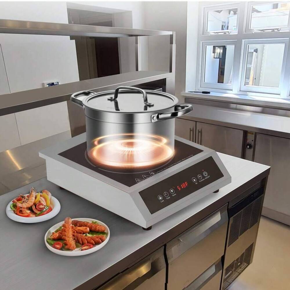 Induction Cooktop Portable - موقد محمول، 1800 واط، موقد تجاري