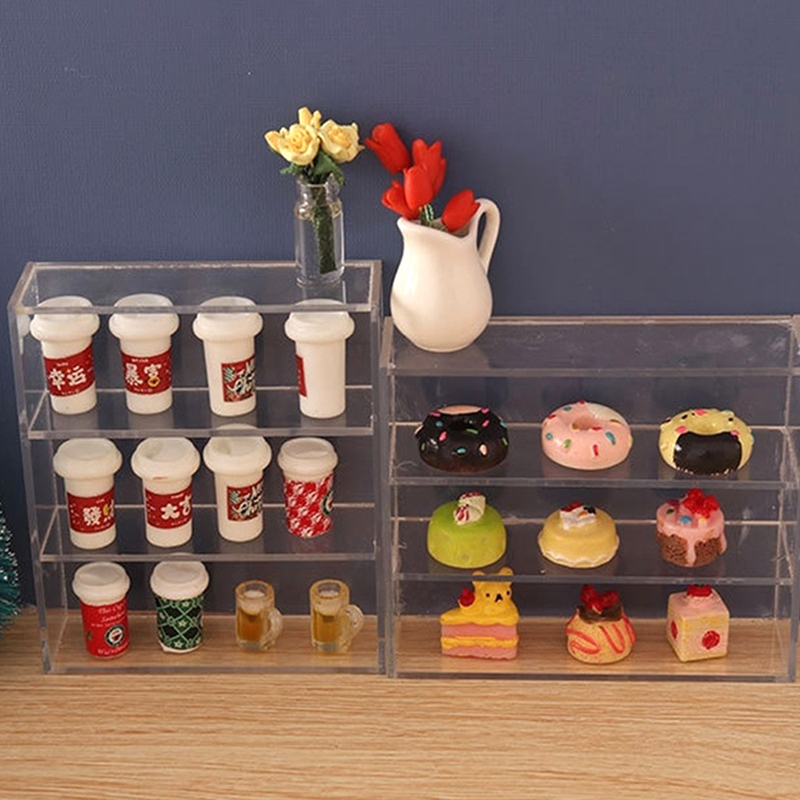 1 قطعة 1:12 دمية مصغرة متعددة  - مراجعة Kitchen Appliances Organizer وسعره