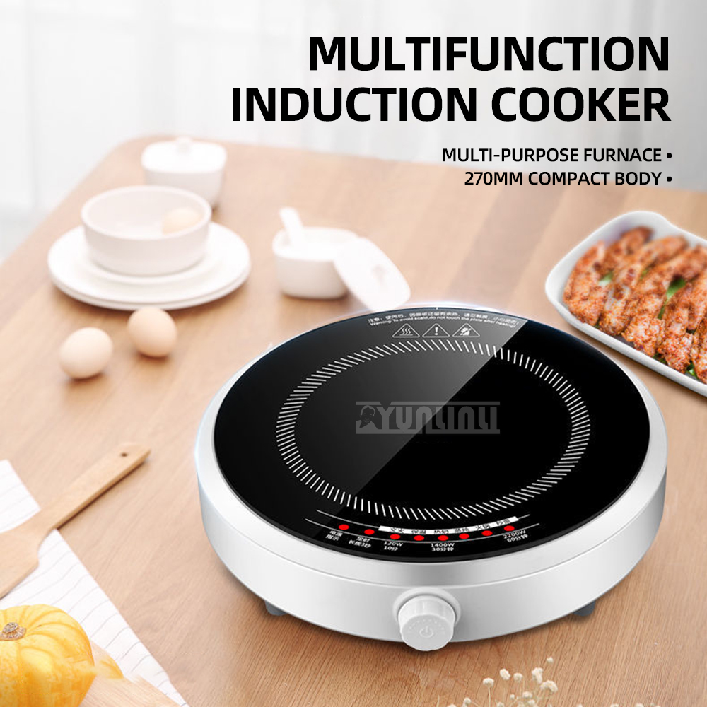 طباخ التعريفي الذكي المستدير ا - مراجعة Induction Cooktop Portable وسعره