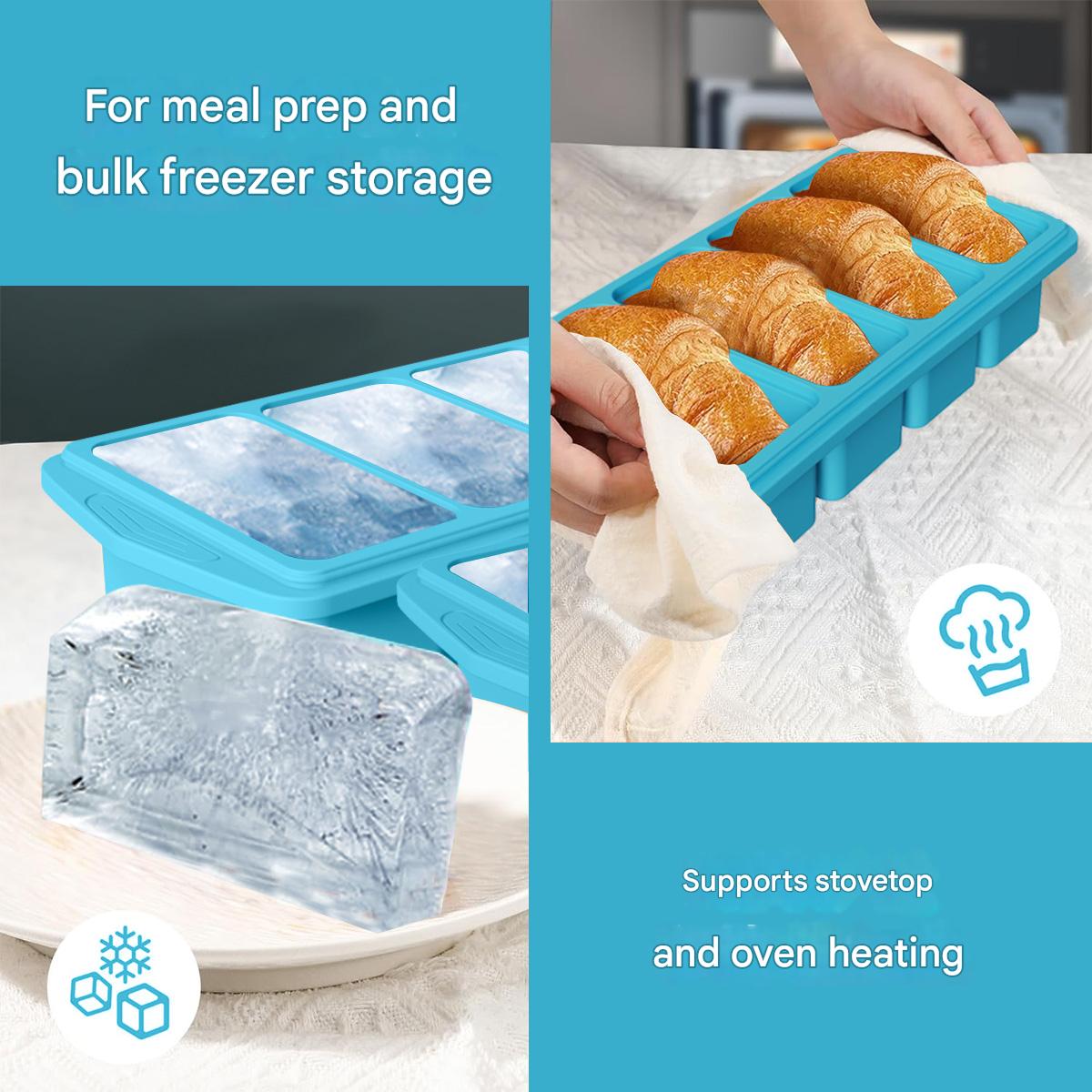 قالب سيليكون كبير لمكعبات الثل - مراجعة Kitchen Appliances Organizer وسعره