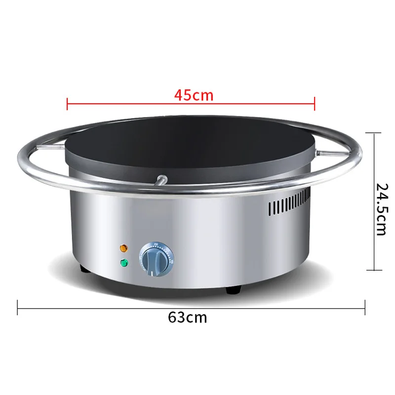 مقلاة كهربائية دوارة يدوية لصن - مراجعة Crepe Maker Non Stick وسعره