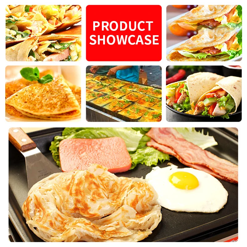 مقلاة كهربائية دوارة يدوية لصن - مراجعة Crepe Maker Non Stick وسعره