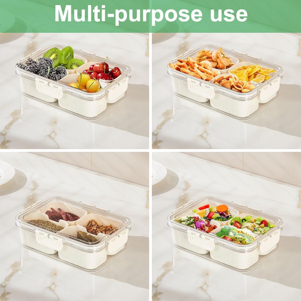 صندوق تخزين طعام محمول، صندوق  - مراجعة Kitchen Appliances Organizer وسعره