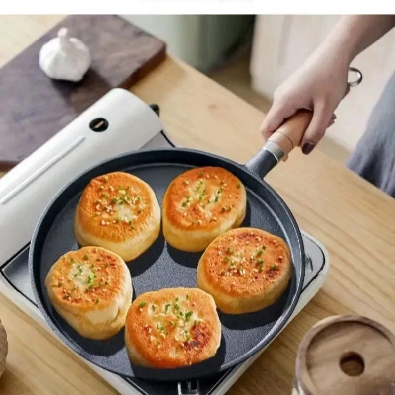 مقلاة من الحديد الزهر مقاس 20/ - مراجعة Crepe Maker Non Stick وسعره