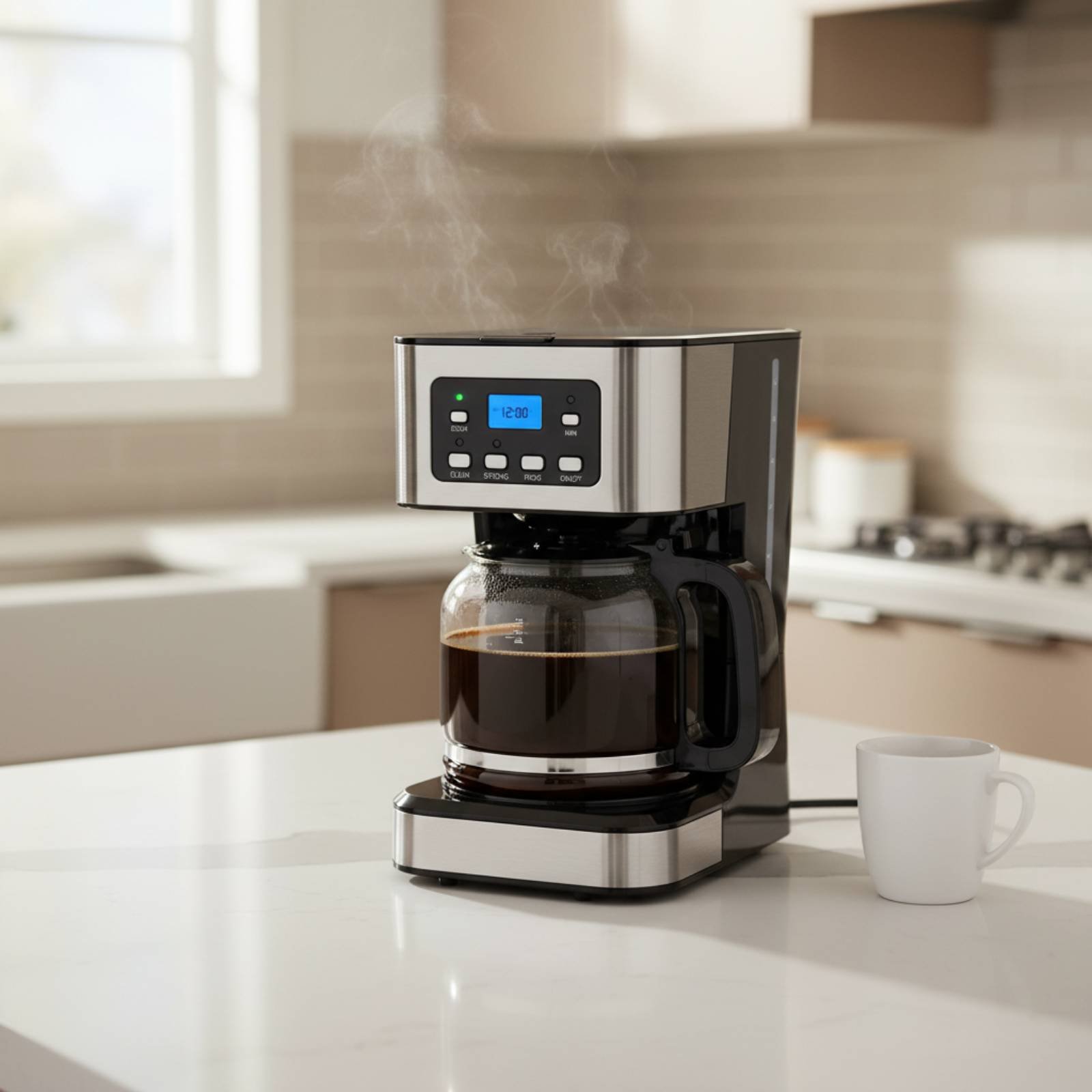 ماكينة قهوة أوتوماتيكية للصب ب - مراجعة Kitchen Appliances Electronics وسعره