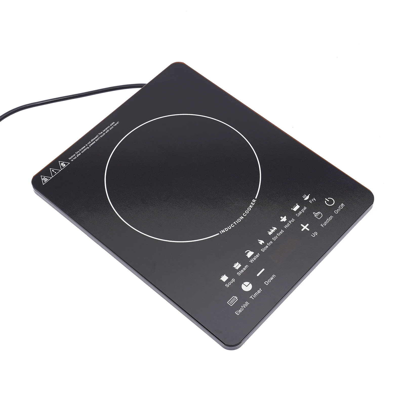 موقد حثي كهربائي ذكي محمول بقو - مراجعة Induction Cooktop Portable وسعره