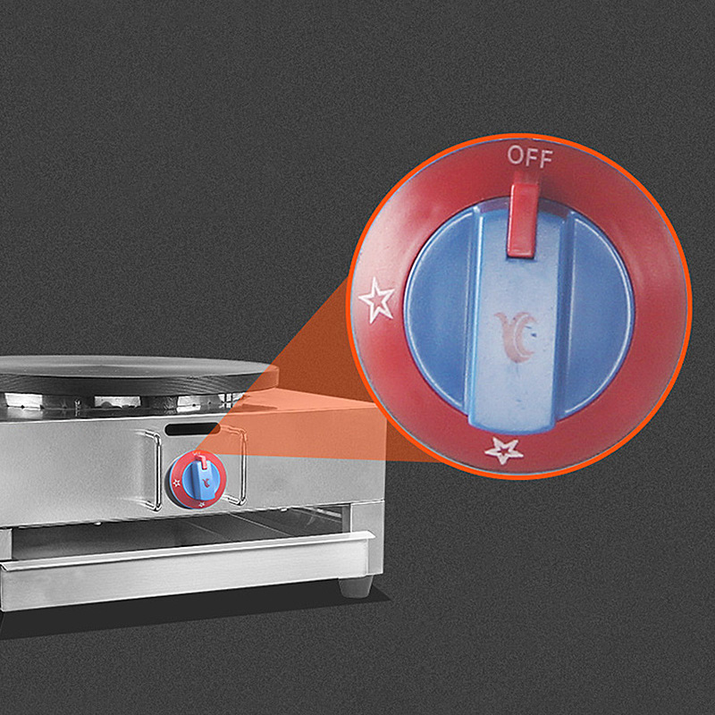 آلة فطيرة الغاز التجارية الفول - مراجعة Crepe Maker Non Stick وسعره