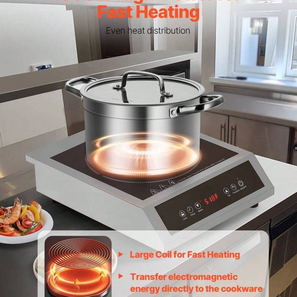 موقد محمول، 1800 واط، موقد تجا - مراجعة Induction Cooktop Portable وسعره