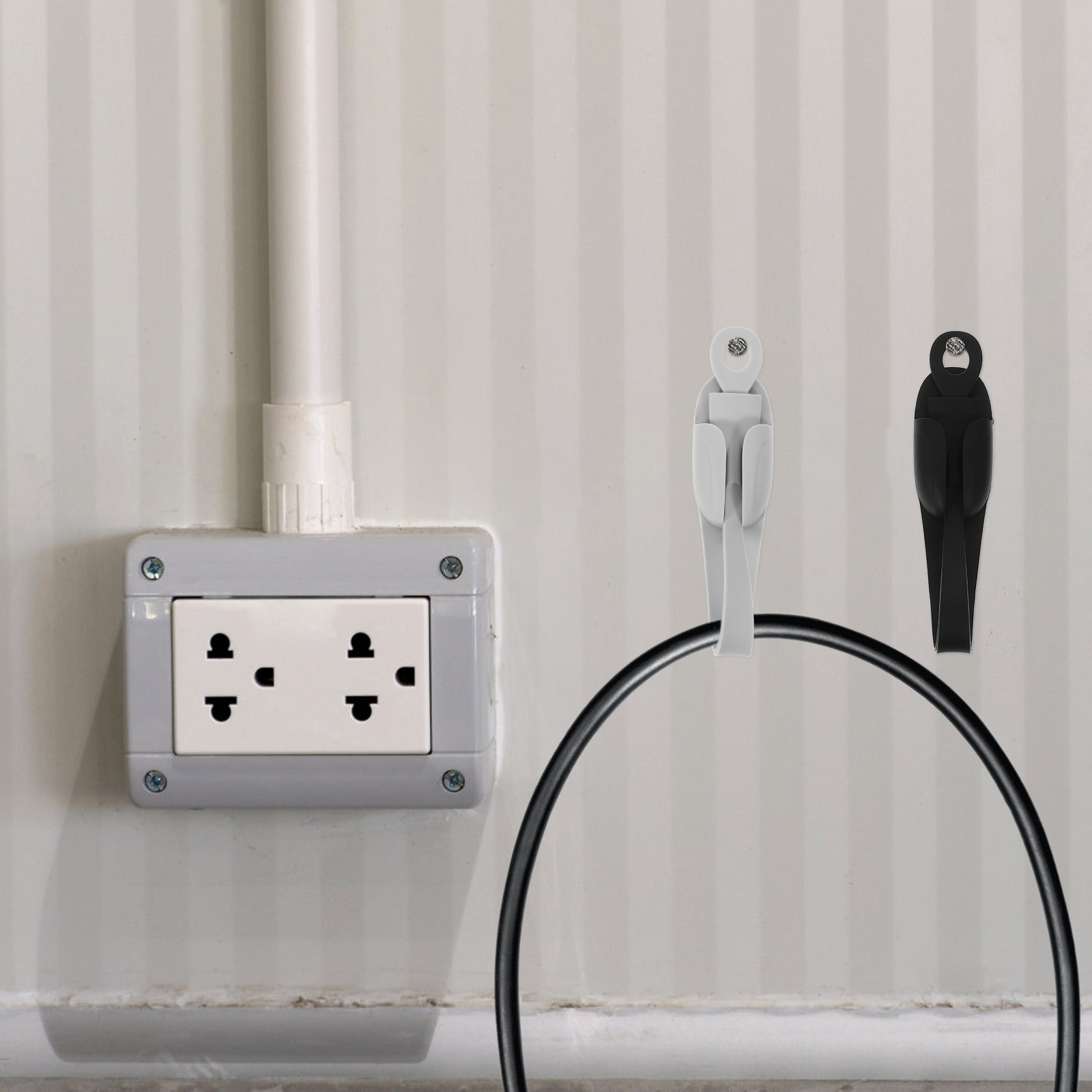 6 قطع منظم أسلاك من السيليكون  - مراجعة Kitchen Appliances Extension Cord وسعره