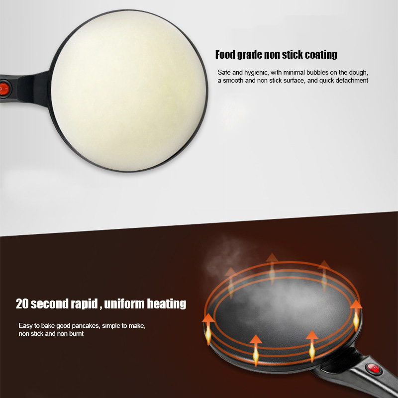 جهاز صنع الكريب الكهربائي أحاد - مراجعة Crepe Maker Non Stick وسعره