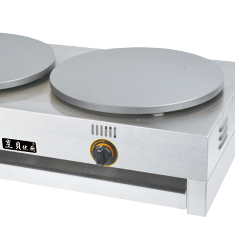 آلة صنع الفطائر التجارية ذات ا - مراجعة Crepe Maker Non Stick وسعره