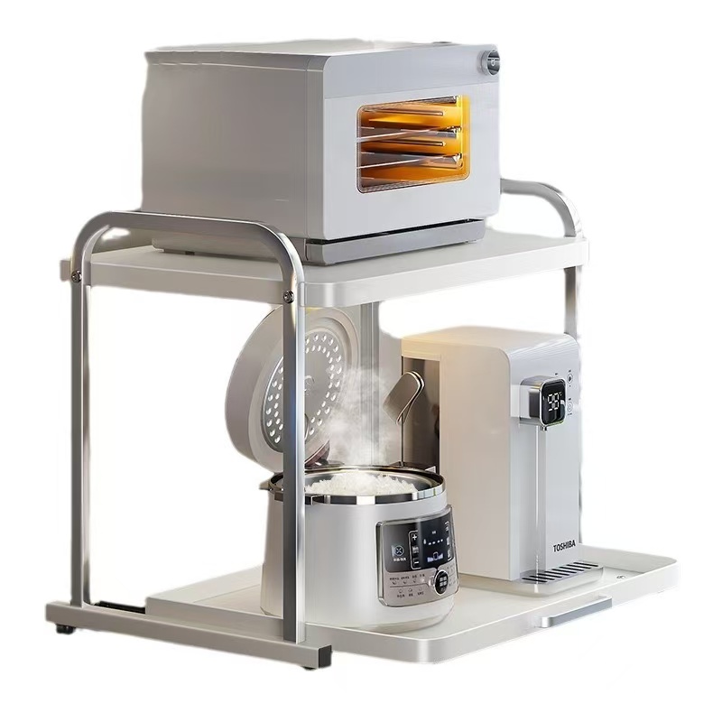 رف مطبخ قابل للسحب بطبقتين لعا - مراجعة Kitchen Appliances Direct وسعره