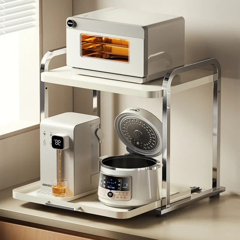 رف مطبخ قابل للسحب بطبقتين لعا - مراجعة Kitchen Appliances Direct وسعره