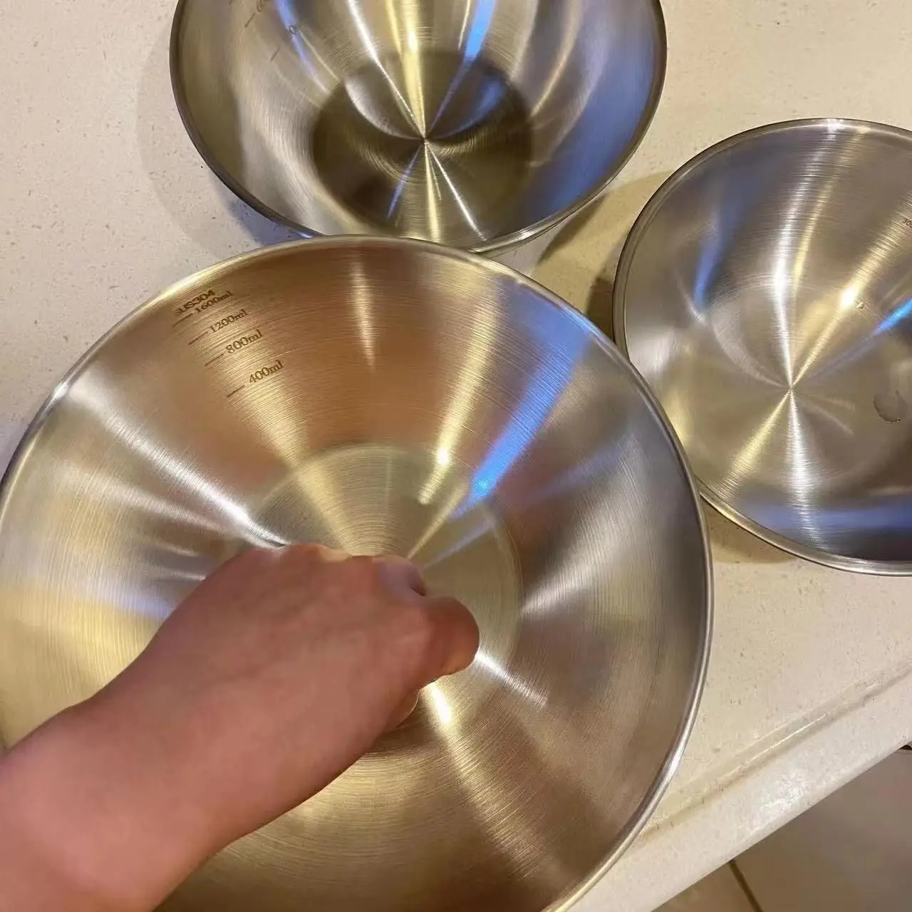 طقم أوعية ستانلس ستيل 1-3 قطع  - مراجعة Kitchen Appliances Organizer وسعره