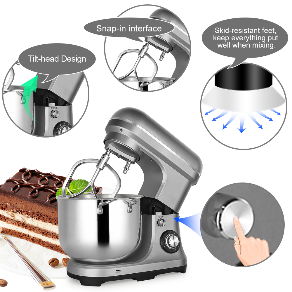 خلاط كهربائي قوي سعة 11 لتر بق - مراجعة Kitchen Appliances Electric وسعره