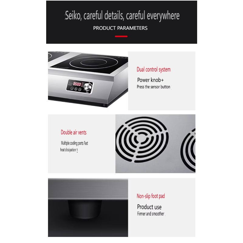موقد طهي كهربائي محمول بالحث ا - مراجعة Induction Cooktop Portable وسعره