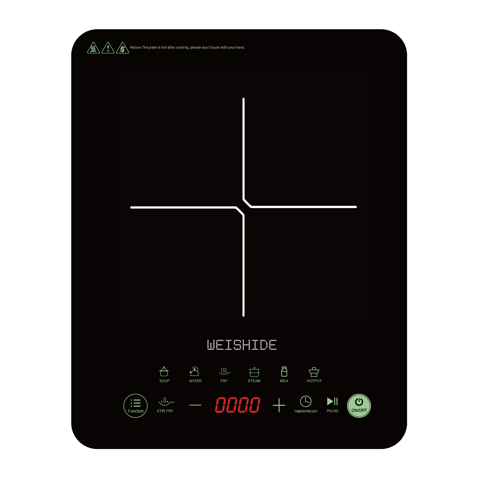 متعددة الوظائف التعريفي طباخ ا - مراجعة Induction Cooktop Portable وسعره