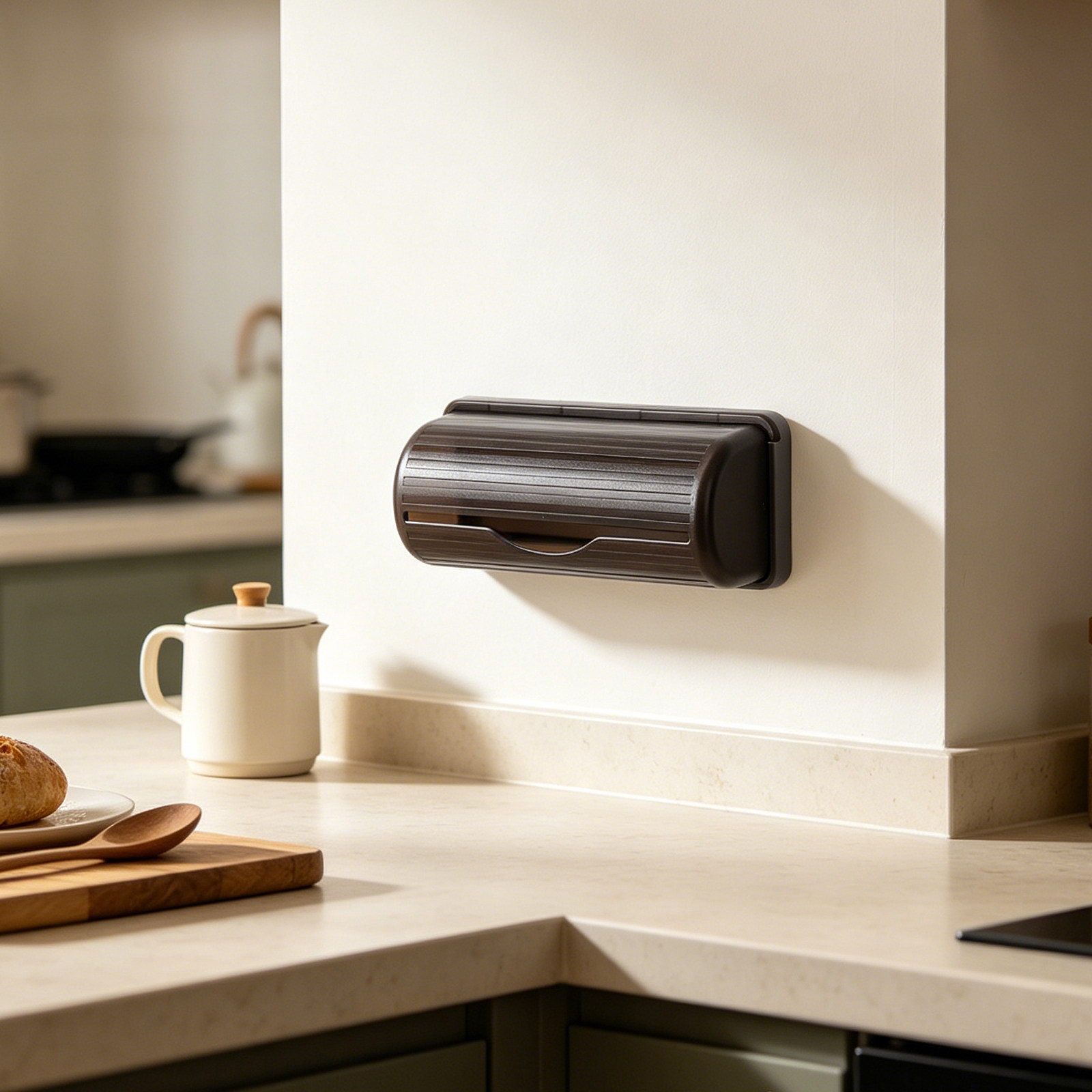 حامل أكياس القمامة المثبت على  - مراجعة Kitchen Appliances Organizer وسعره