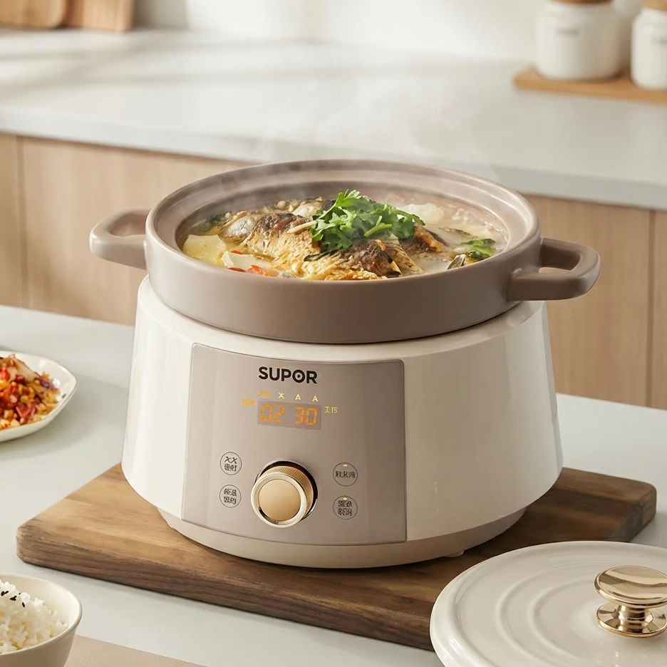 4L السيراميك المنزلية الكهربائ - مراجعة Kitchen Appliances Electric وسعره